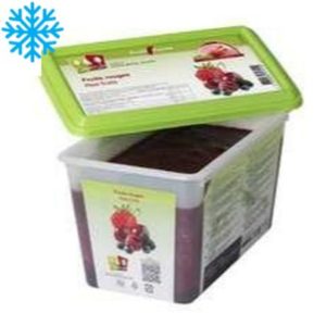 Puree de fruits rouges bac 1Kg CAPFRUIT