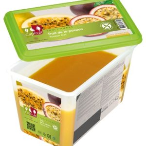 Puree de fruits de la passion bac 1Kg CAPFRUIT