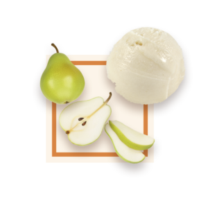 Sorbet poire Williams 2,5L GLACES DES ALPES