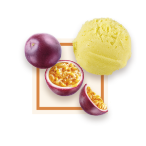 Sorbet passion 2,5L GLACES DES ALPES