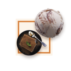 Glace tiramisu 2,5L GLACES DES ALPES