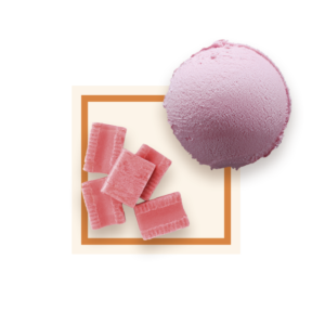 Glace Bubble Gum 2,5L GLACES DES ALPES