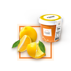 Sorbet Citron Sicile 125ml GLACES DES ALPES     x12