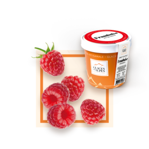Sorbet Framboise 125ml GLACES DES ALPES     x12
