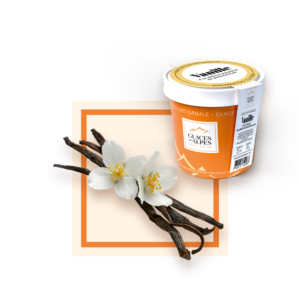 Glace Vanille 125ml GLACES DES ALPES   x12